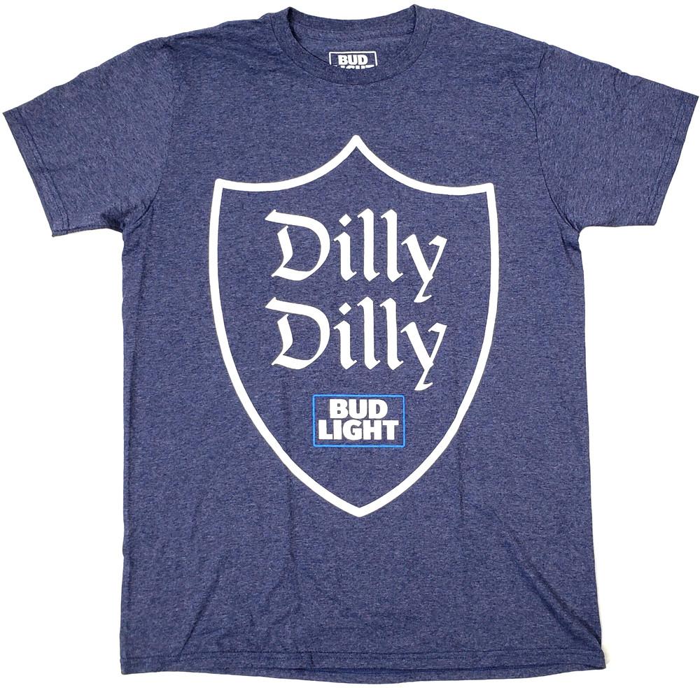 Bud Light T-shirt DILLY DILLY Anheuser Busch Budweiser Tee Men's MEDIUM New Unisex T-Shirt