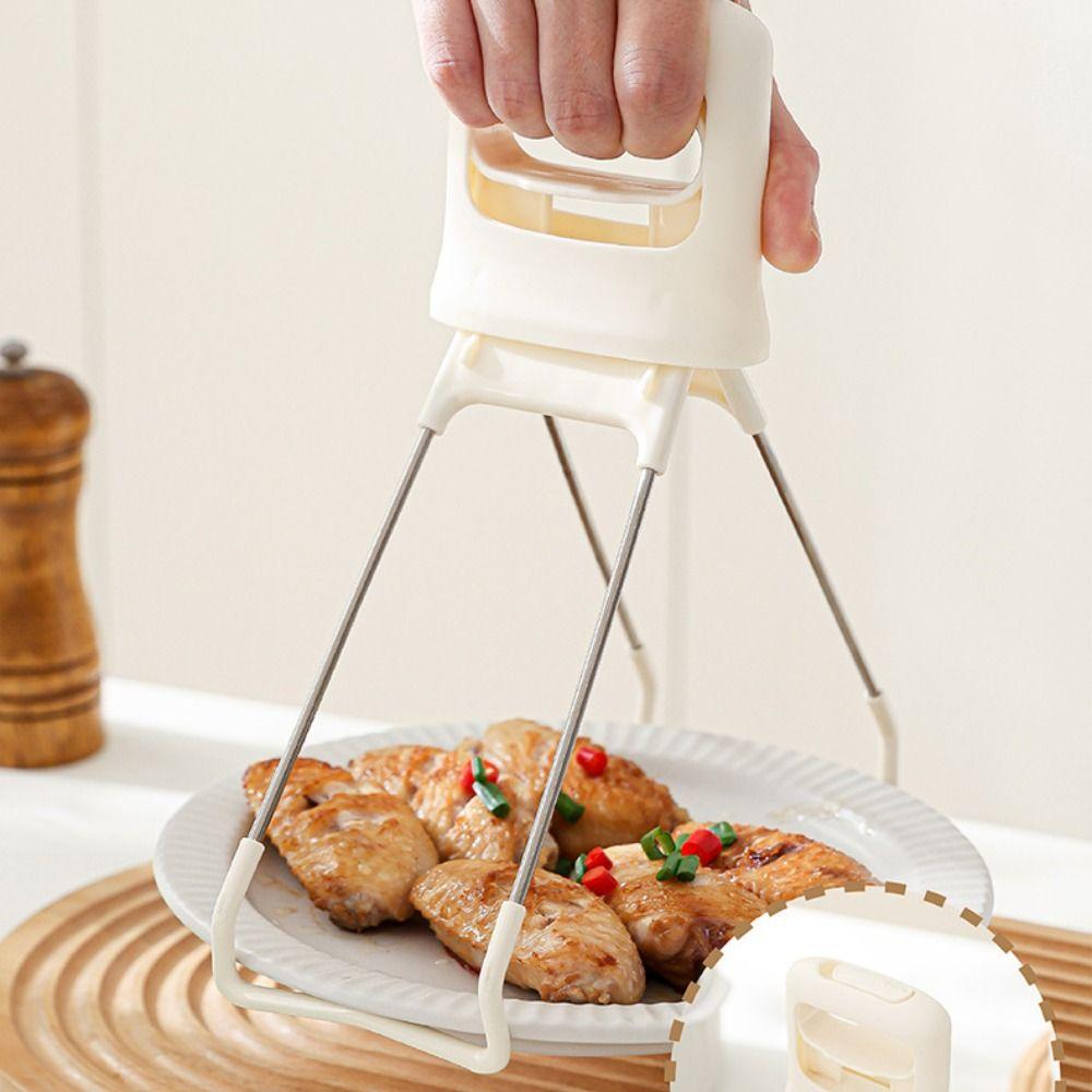 Non-Slip Anti-Scald Clip Heat-Resistant Dish Lifter Clamp Anti-hot Bowl Plate Clips Baking Cooking