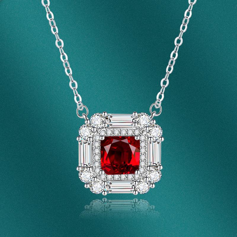 Sace Gems Женское ожерелье, кулон, медный сплав, циркон, модный подарок