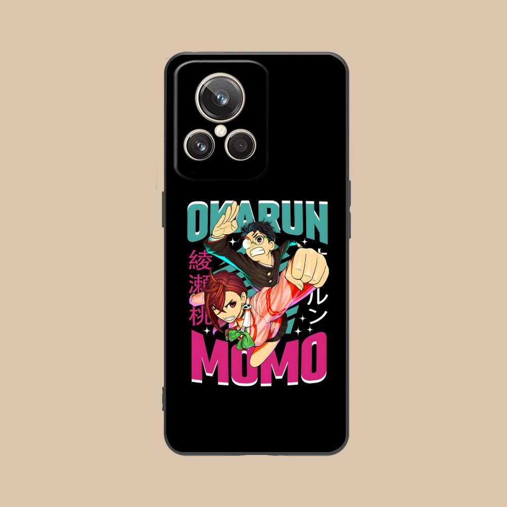 Аниме Dandadan Матовый ТПУ Чехол для Мобильного Телефона для Realme GT 8 Neo Pro C75 73 71 C67 65 C55 53 C35 31 C20 15 Цветная Крышка