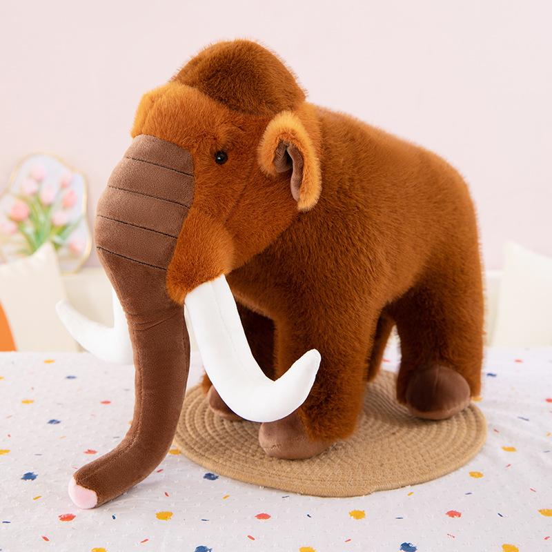 Плюшевые игрушки доисторический мамонт слон оптом кукольный автомат украшение для дома