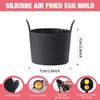 Accessories Air Fryer Egg Poacher Moulds Silicone Air Fryer Egg Moulds Soft Eggs Ramekins