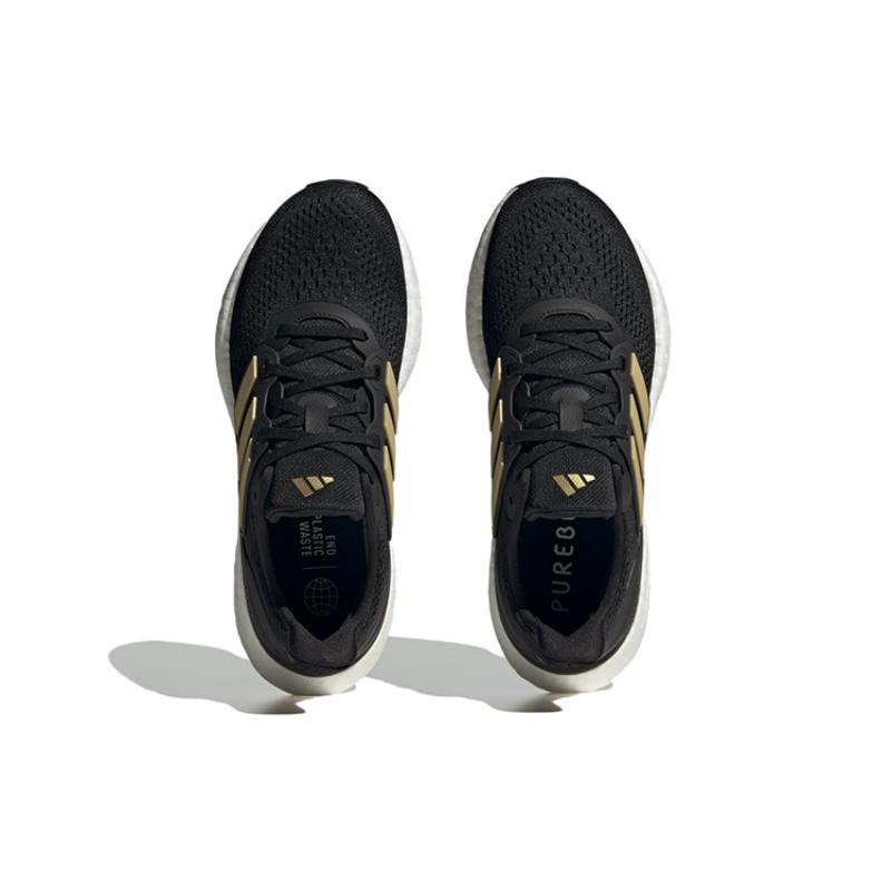 adidas Кроссовки PureBoost 23 'Черный Золотистый Металлик' Женские IF2391