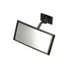 CARMATE Car Baby Mirror Auxiliary Mirror [Back Seat Confirmation] Paste Type Adjustable Angle Mini Mirror Black CZ409