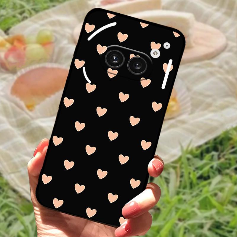 Чехол-бампер для Nothing Phone 2A, силиконовый, мягкий, модный, черный, Full Protective A142 Capa