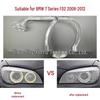 BMW 7 серии F02 Направляющая трубка ДХО фары, Блок розжига, Светодиодная полоса Ангельских глазок (2008-2012)