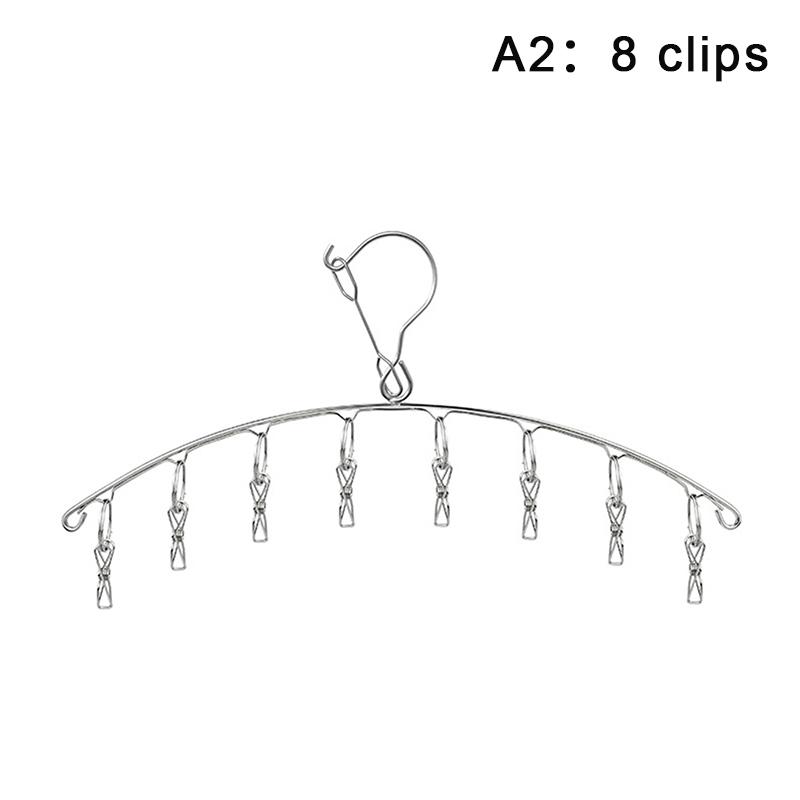 6-20 колышек, вешалка для сушки одежды из нержавеющей стали, ветрозащитная вешалка для одежды, зажимы для носков, вешалка для белья, вешалка для белья, держатель для носков