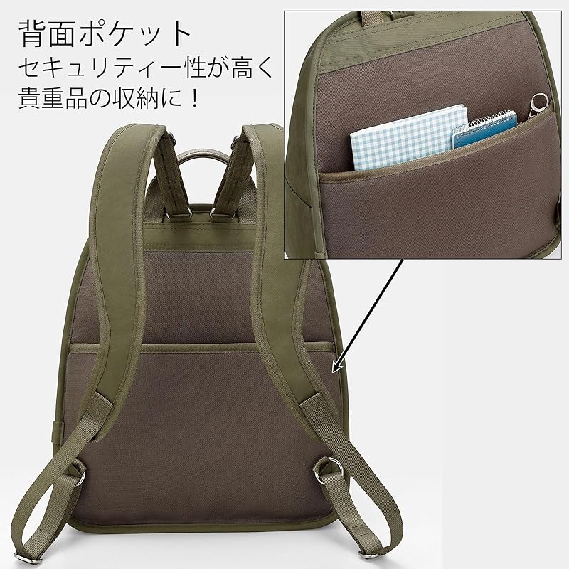 [Kanana Project] Rucksack Kanana Freeway Backpack B5 Storage Possible Ladies 62101 Navy Free Size