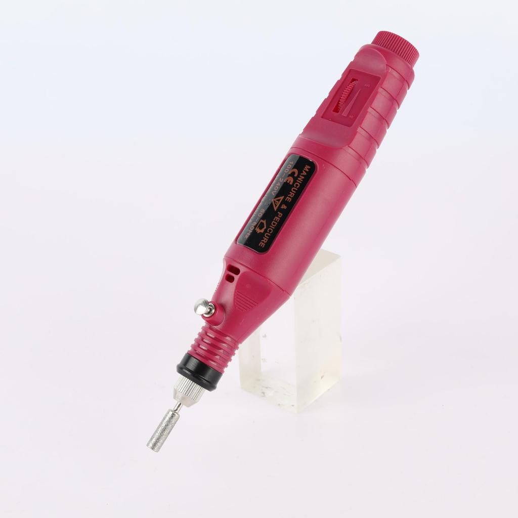 Электрический набор для маникюра в виде ручки с вилкой EU/US для домашнего или салонного использования