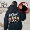 Funny Beer Meme Women Hooded Zip Up Jacket Casual Fashion Hoodies Beer Fuel Gauge Classic Sweatshirts Harajuku Zipper Hoodies