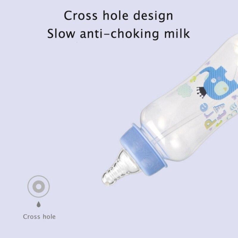 Детская бутылочка для кормления, детская бутылочка для воды, чашка стандартного калибра, молоко, питьевой сок, полипропиленовая бутылка с ручкой, 280 мл