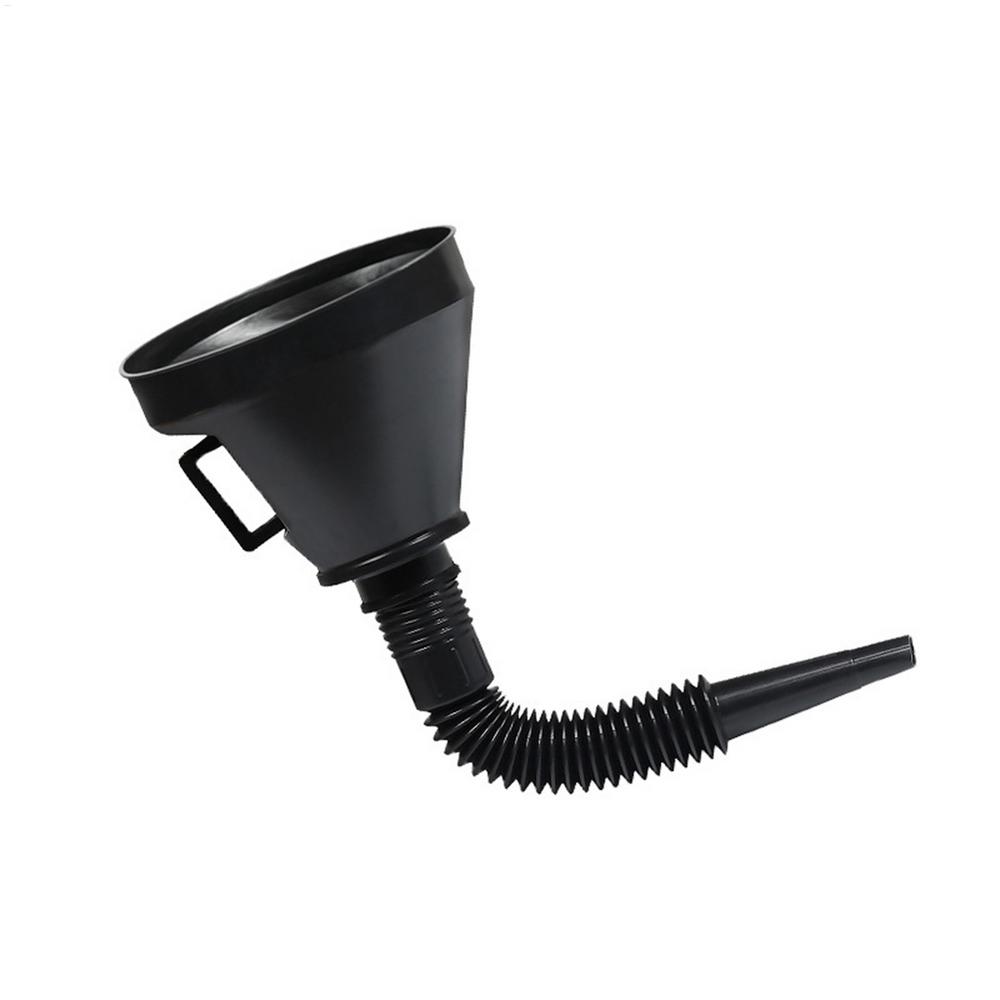 Car Engine Refueling Funnel with Filter Car Motorcycle Truck Oil Gasoline Filling Strainer Extension Pipe Hose Funnels Tool Mass Air Flow 3