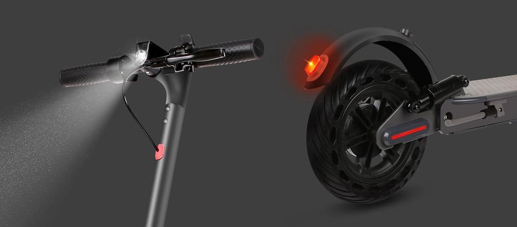 Electric Scooter N7-MAX 500W Motor 36v12.5ah 35KM/H Max Speed 35KM Long Range 10 Inch with Shock Absorption APP Escooter