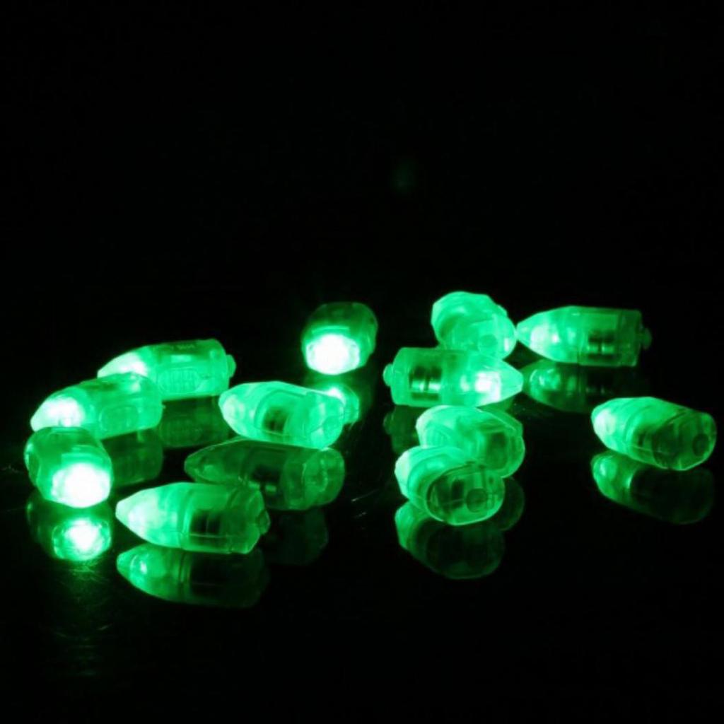 10 шт. светодиодный фонарь мини водонепроницаемый пуля свадьба день рождения вечеринка декор ARI