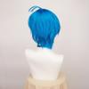 Movie Inside Out  2 Joy Wigs Short Blue Heat Resistant Hair Cosplay Costume Wigs Inside Out Disgust Cosplay Synthetic Wig