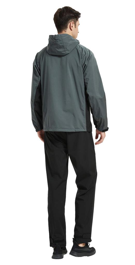 Golf Rain Wear Top and Bottom Set Bike Coat Rain Suit Mountain Parka Golf Mountain Climbing Outdoor Windbreaker For Fishing Bicycle Commuting