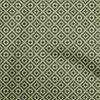 Cotton Flex Dark Olive Green Fabric Geometric  Sewing Fabric By The Yard Printed Diy Clothing Sewing Supplies 40 Inch