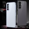 Samsung A37 Металлическая рамка с защелкой, защита объектива, чехол для телефона (международная версия)