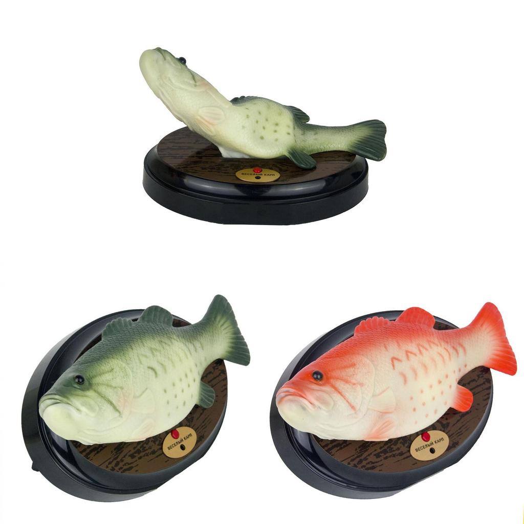 Realistic Moving Electronic Fish Toy With Singing And Dancing For Childrens Play