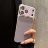 Чехол для iPhone 17 Pro Max с текстурой личи, полное покрытие и защита от падений