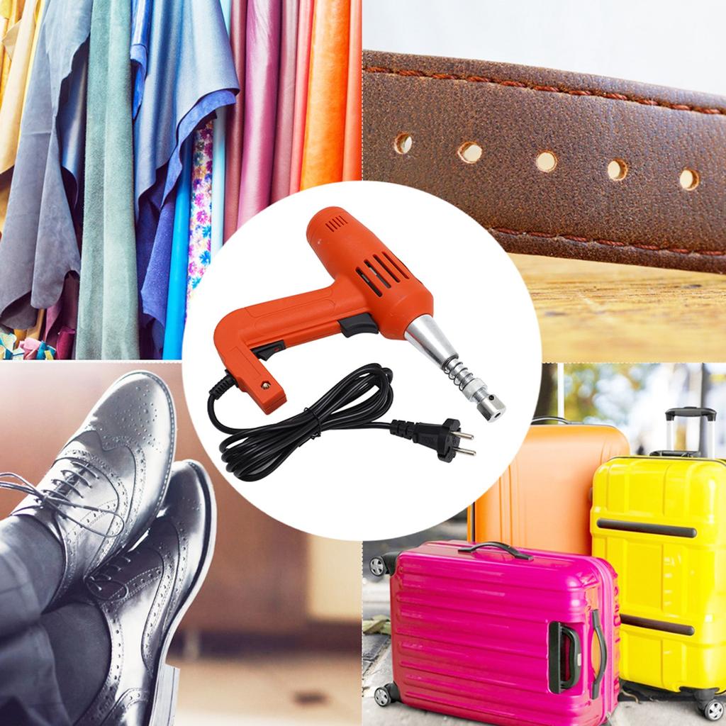 Электрический дырокол для пробивки петель для кожаных ремней и поясов