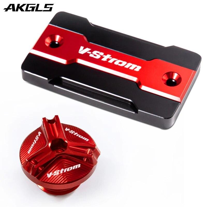 Для Suzuki V strom v-strom vstrom 650 250 1000/xt DL650 DL1000 DL250передняя крышка бака с тормозной жидкостью, крышка заливной горловины, защитные аксессуары