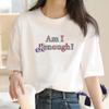 I Am Kenough Tshirt Women Japanese Harajuku Manga T Shirt Female Comic Funny Manga Clothing Unisex