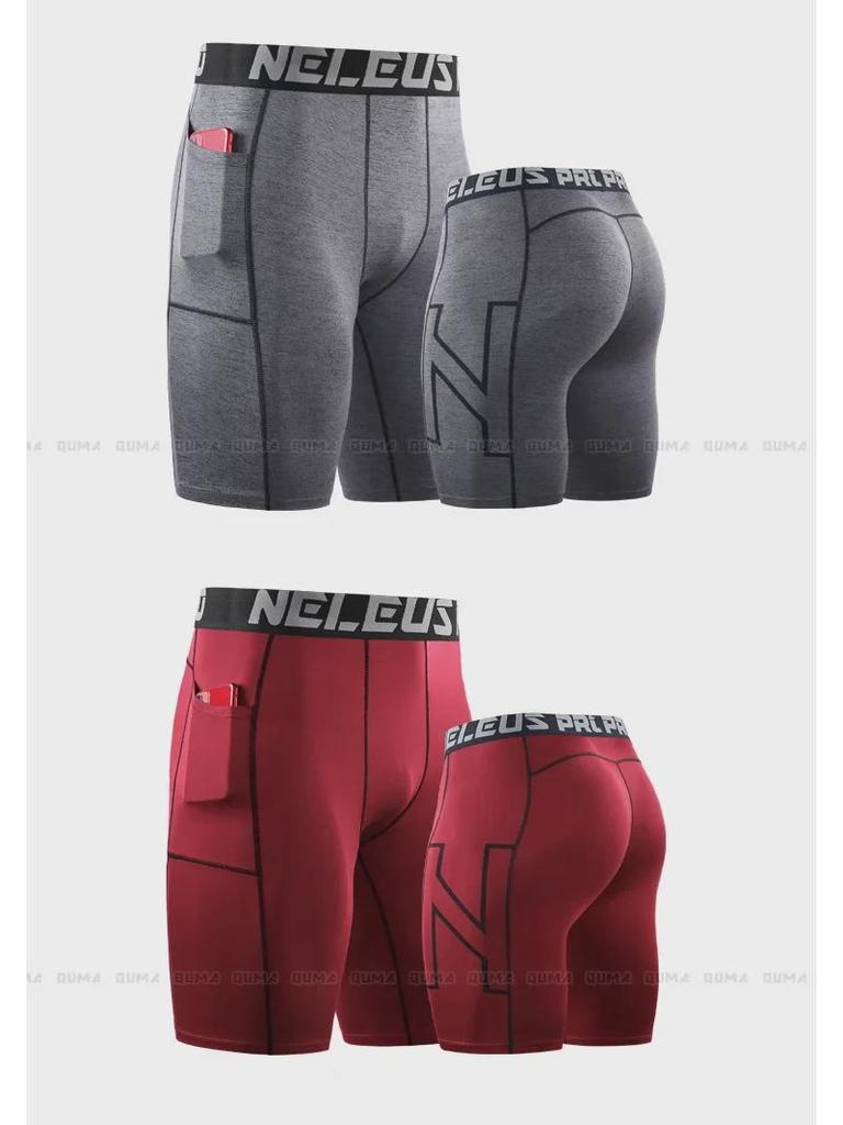 Breathable Slim Stretch Quick-Dry Sports Shorts for Running & Basketball