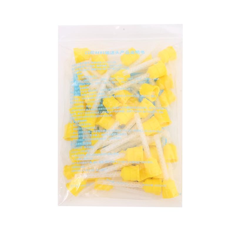 Стоматологические материалы Стоматология Силиконовая резина Транспортировочная смесительная головка Одноразовые насадки для оттисков Смесительные насадки Смесительная трубка