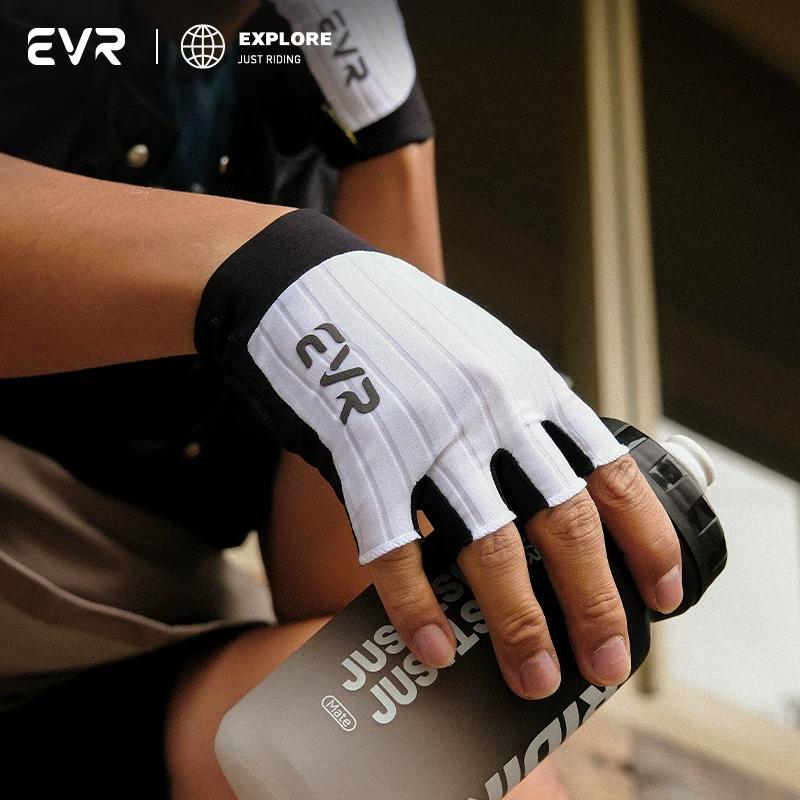 Evr-Cycling Gloves Half-Finger Shock-Absorbing Men's and Women's Bicycle Short-Finger Gloves Summer Mountain Road Bike Riding Equipment