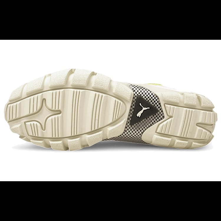 PUMA Women's Centaur Fantasy Mesh Leather Low Top Running Shoes Black White Green 380125-01