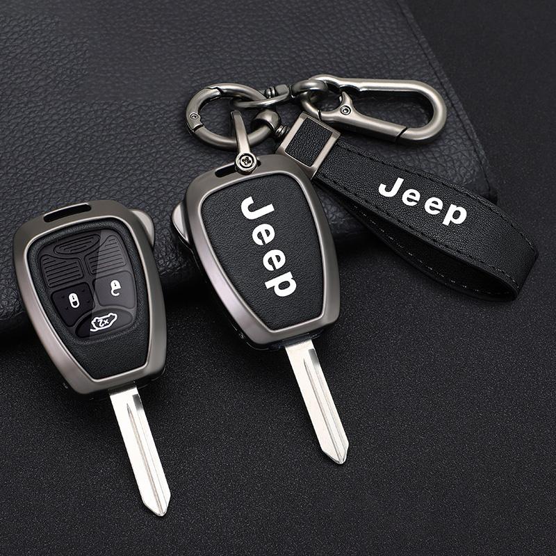 Car Remote Key Case Cover Shell For Jeep Wrangler Compass Patriot Liberty Chrysler 300 PT Dodge JCUV Caliber Nitro Accessories AMN1