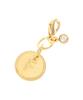 Шарм-подвеска Thavasa Petit на молнии Простой шарм с инициалом F Золото Один размер [Samantha Choice] Женский