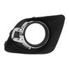 Car Fog Light Chrome Trim Stylish Look Fog Lamp Cover Trim Replacement for Mitsubishi Outlander