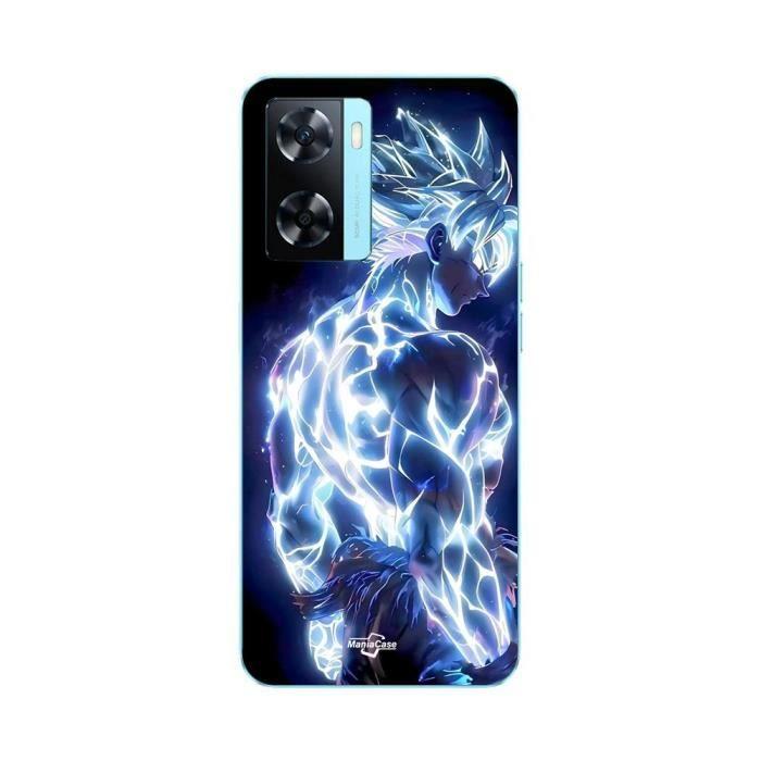 Чехол - MANIACASE - Oppo A57 4G - Dragon Ball Z Goku Ультра Инстинкт - Блестящий - Гибкий