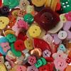 400 PCS Resin Assorted Buttons Mixed Sizes Heart Buttons DIY Craft Decoration Flower Buttons  Sewing