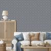 Dots Wallpaper, Gray Background, Gray Center, for Living Room and Bedroom, 50x1000