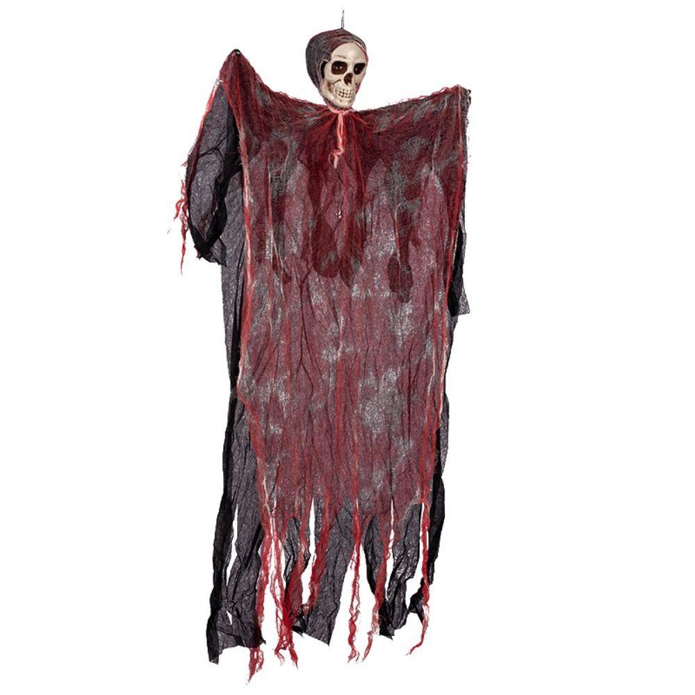 Hanging Hanging Ghost Pendant DIY Halloween Skeleton Pendant Halloween Skeleton Head Courtyard