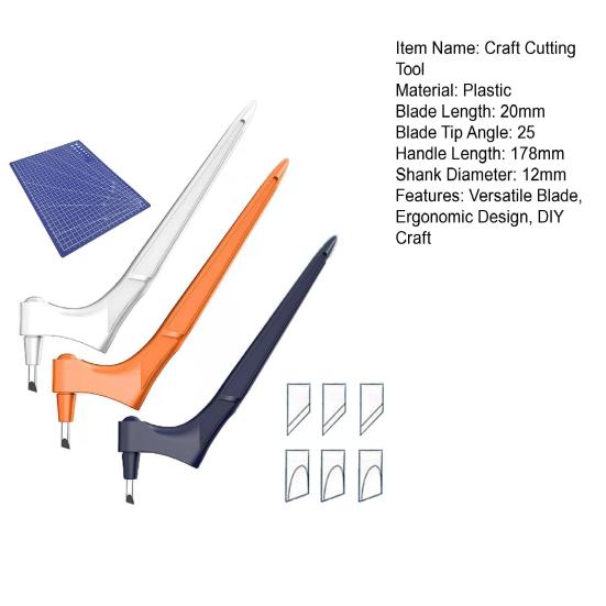 Инструмент для резки поделок с вращающимся на 360 градусов лезвием, резак для бумаги с гравировальными головками 15/45 градусов, трафарет для скрапбукинга, резак для поделок своими руками