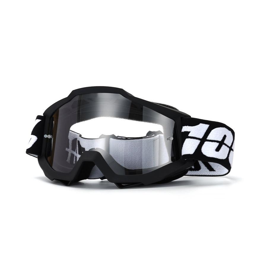 100%100% Motorcycle Off-Road Goggles Outdoor Riding Windproof and Sandproof Protective Glasses Riding Eyewear