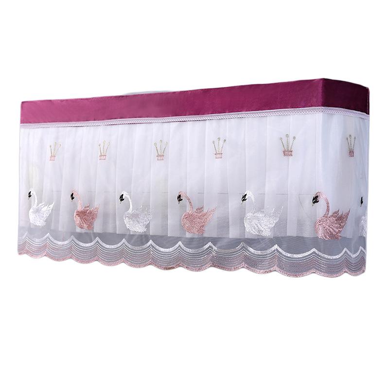 1шт настенная марлевая занавеска для кондиционера чехол для защиты от пыли чехол для кондиционера пылезащитный чехол