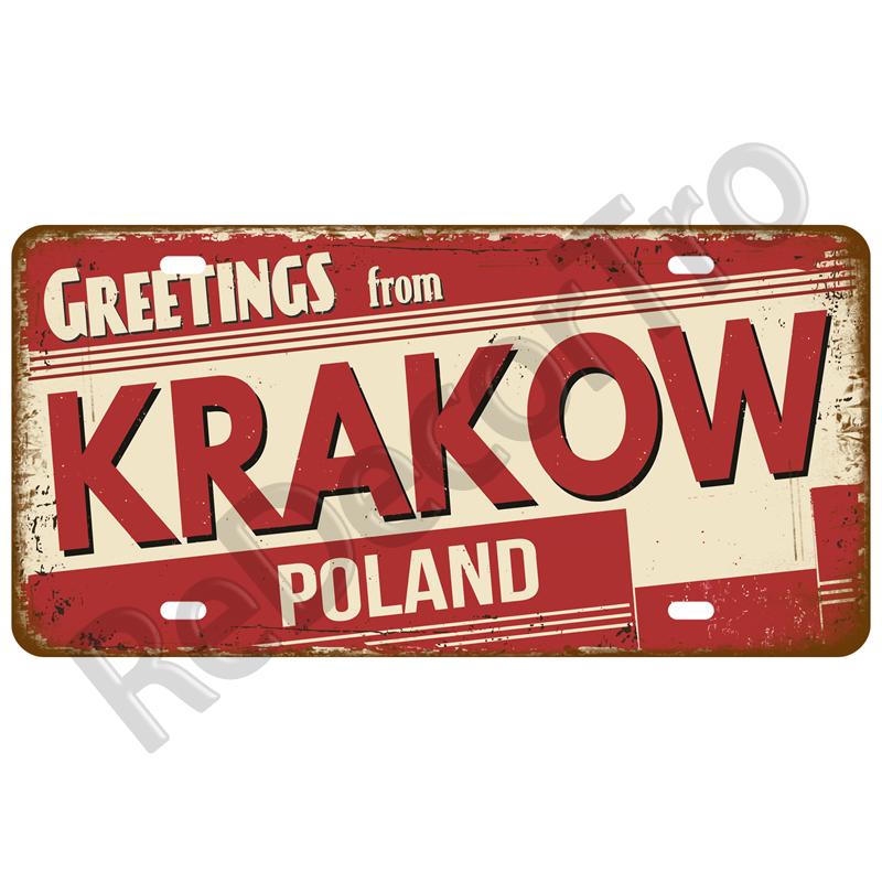 Madrid City Tinplates Plate Metal Sign Plaque Poster Vintage Tin Sign For Paris Bar Pub Cafe Man Cave Decoration Home Decor Art