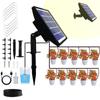 Solar-Powered Smart Watering System: Automatic Timer, Intelligent Drip & Spray Irrigation for Plants & Flowers.