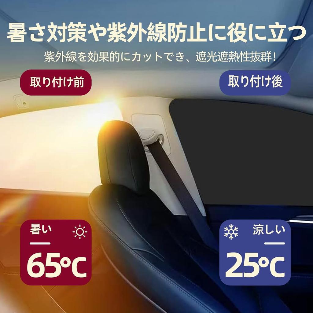 YuraYura Автомобильная солнцезащитная шторка боковая на магнитах, Набор из 4 штук, Солнцезащитная шторка, Защита от УФ-лучей, Затемнение