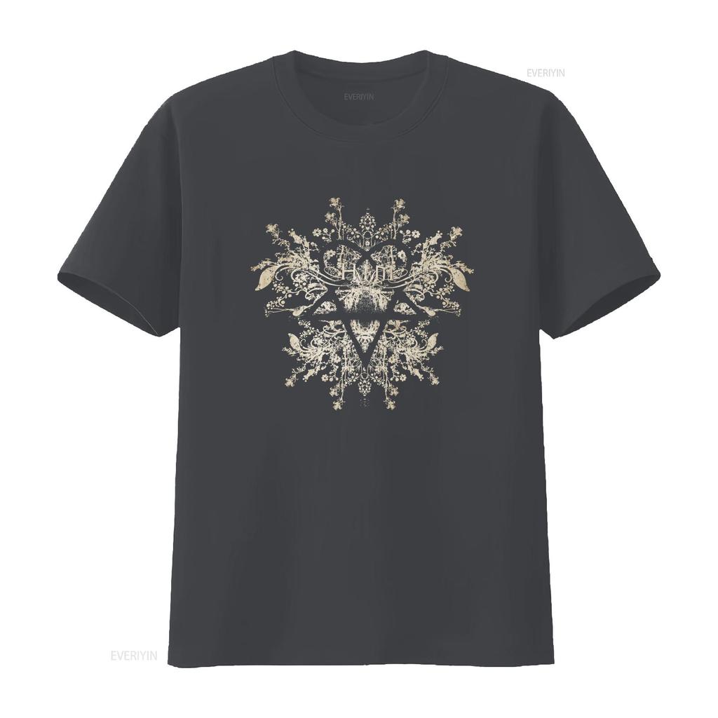 Футболка HIM Band Heartagram Черная 100% Хлопок Модный Топ винтажный Стиранный Растягивающийся Универсальный Топ Для Повседневной Носки streetwear