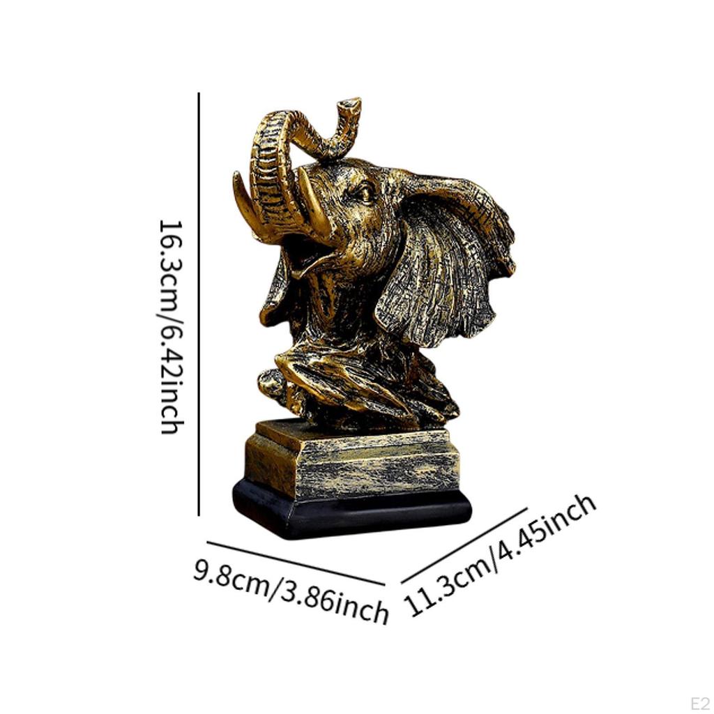 Animal Sculpture Centerpiece Table Decoration Artificial Home Furnishing Simulation Ornament Resin