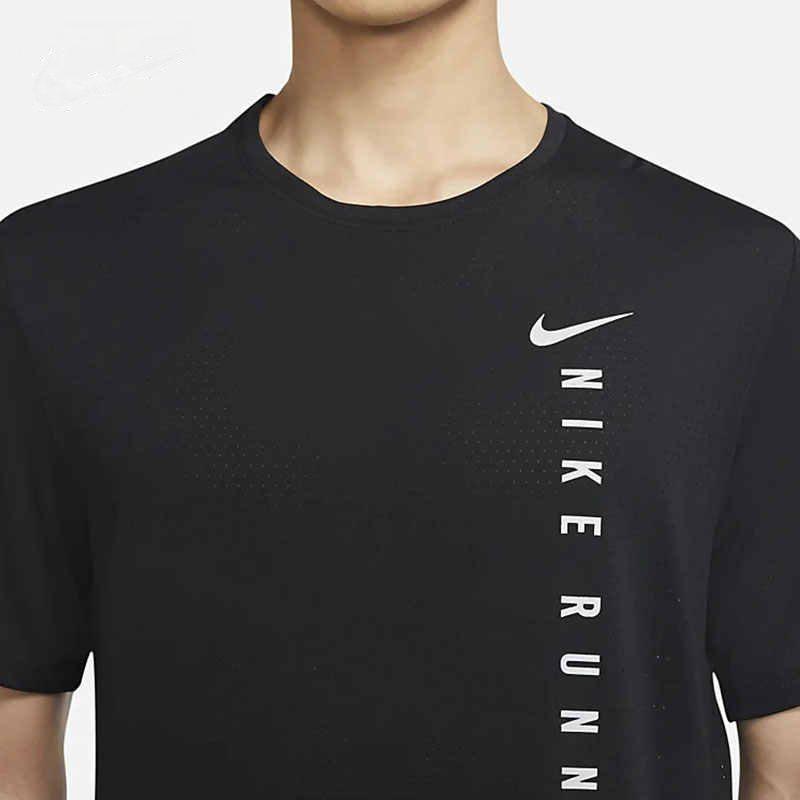 Nike Мужская футболка для бега Черная DA1316-010