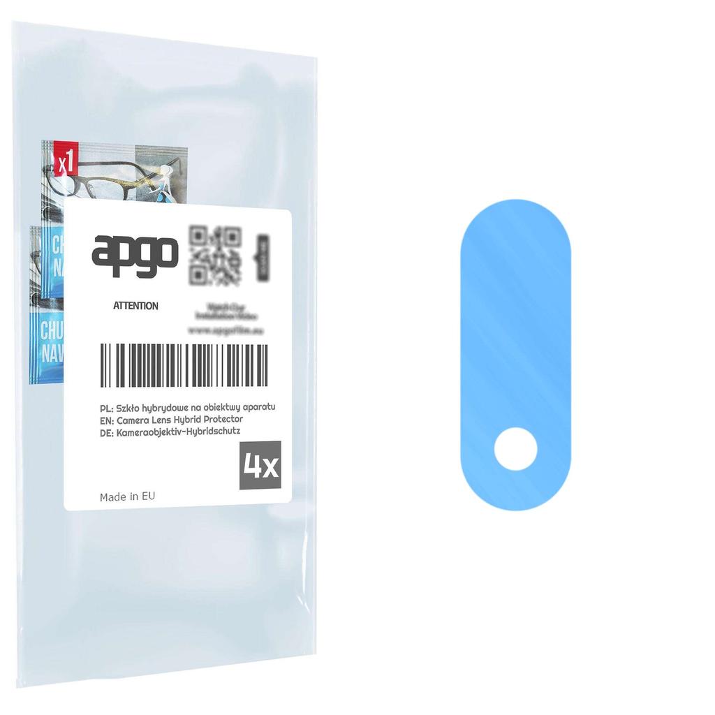 apgo 4x Lens Protector Camera Protective Hybrid Glass for Realme 3 Pro, Camera Protection, 9H Camera Lens Camera Lens Protector