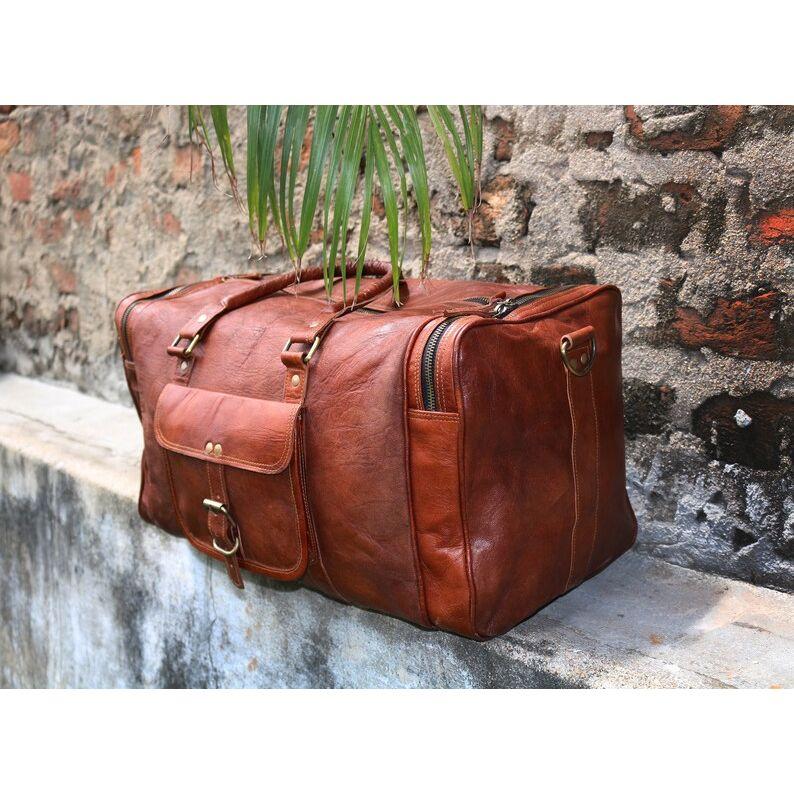 CПерсонализированная кожаная спортивная сумка, дорожная ручная кладь, ночная сумка для спортзала, выходного дня, уникальный подарок для жениха, большая спортивная сумка