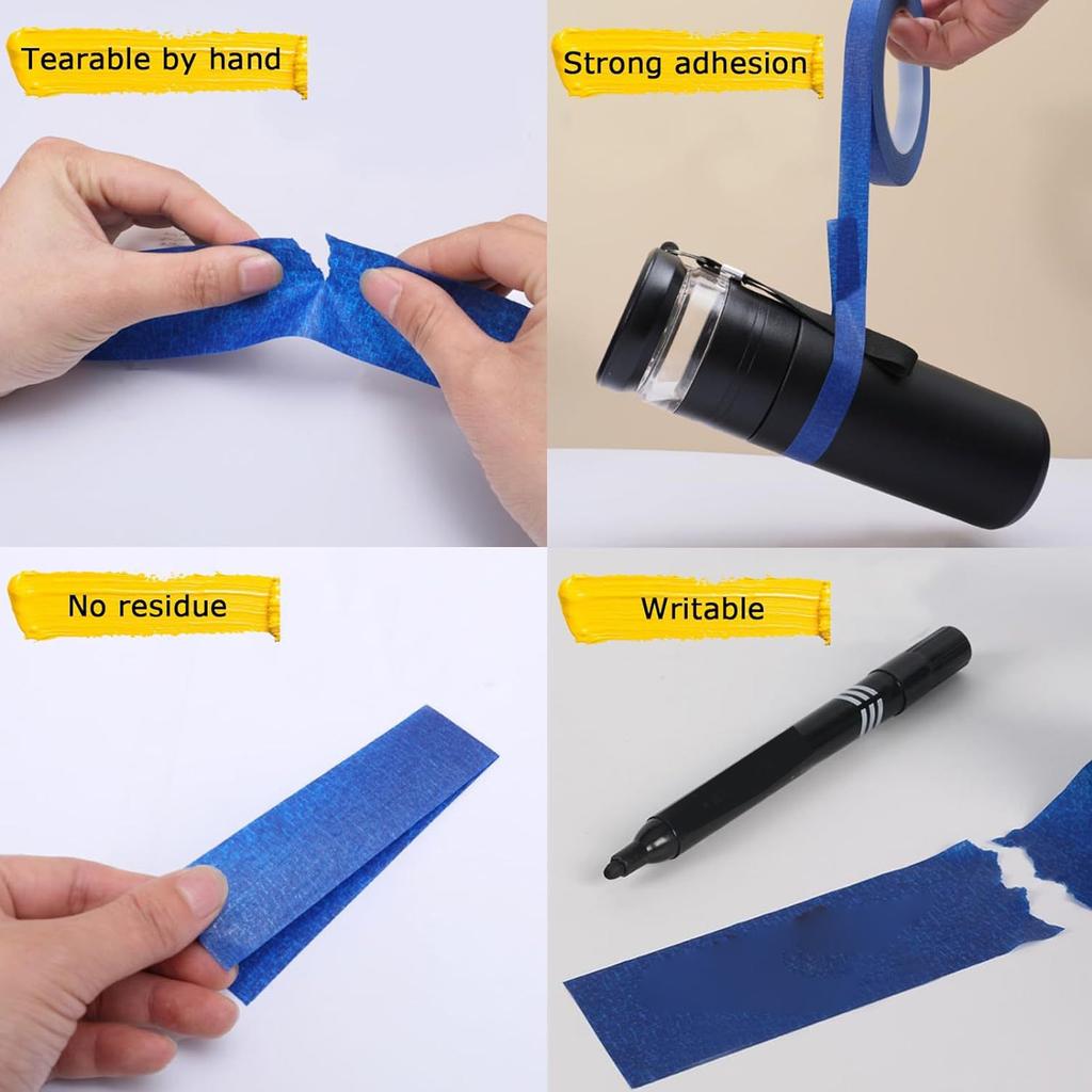 Painter Tape Applicator Masking Paint Tape Applicator Portable Masking Paint Tape Dispenser Cutter for Painting Trim Door Frames